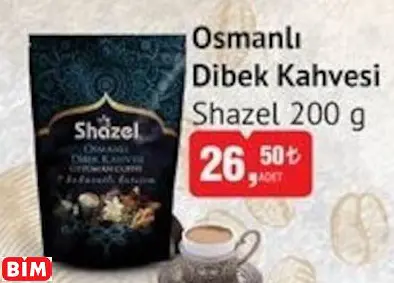 SHAZEL OSMANLI DİBEK KAHVESİ SHAZEL OSMANLI DİBEK KAHVESİ